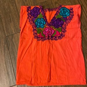 Mexican artesanal top from Yucatan